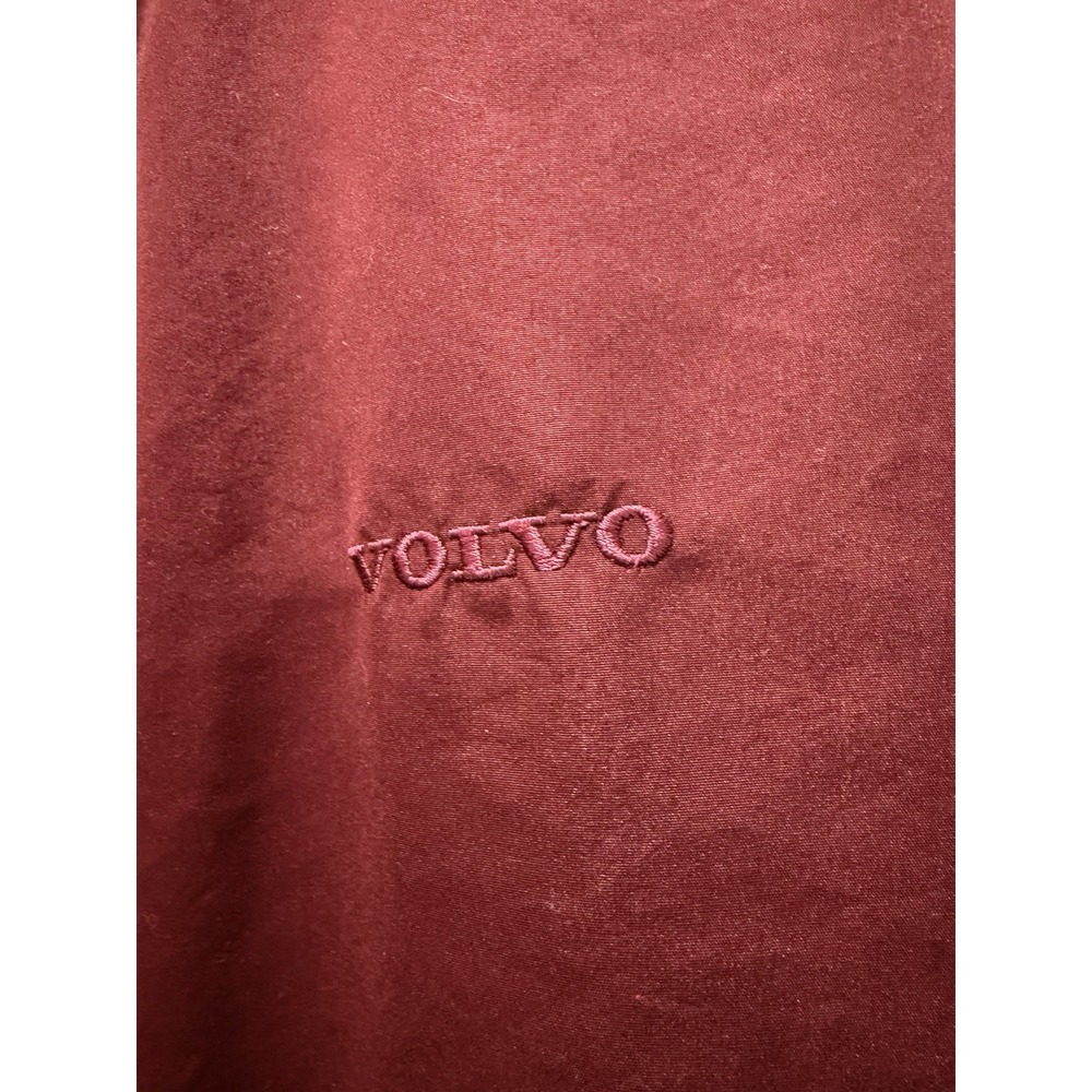 Vantage Volvo Men's Large V Neck Maroon Pullover Windbreaker